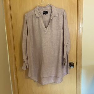 Linen tunic just washed and pressed/like new